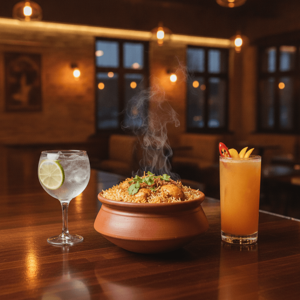 Cocktail Pairing Ideas for Biryani in Cherry Hill Tonight