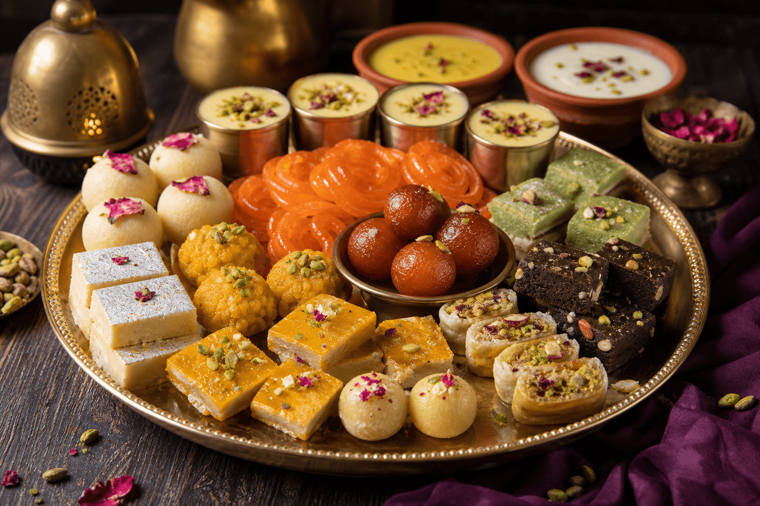 7 Indian dessert platter ideas for parties and catering