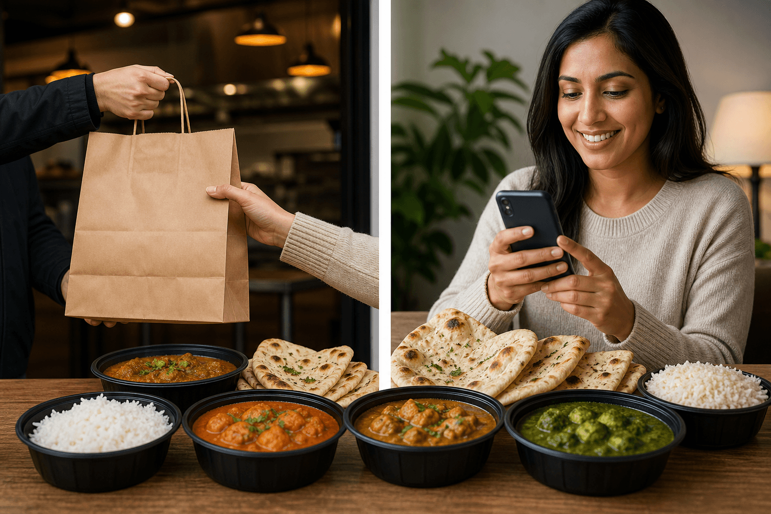 Pickup vs Delivery for Indian Food: Online Ordering Takeout Tips
