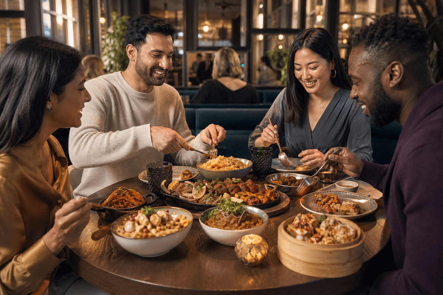 Planning a Dine-In Indian Fusion Meal: How to Choose the Right Menu and Setting